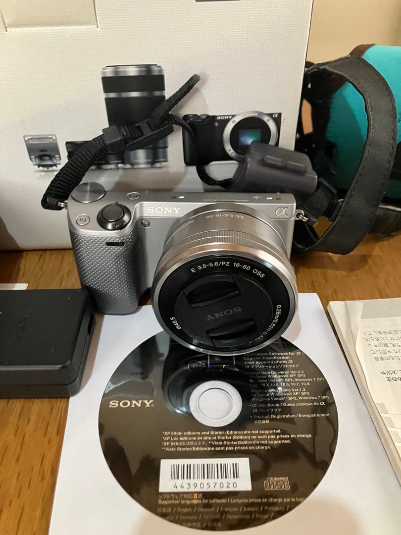 【美品】SONY NEX-5RYダブルズームレンズキット レンズ2本セット