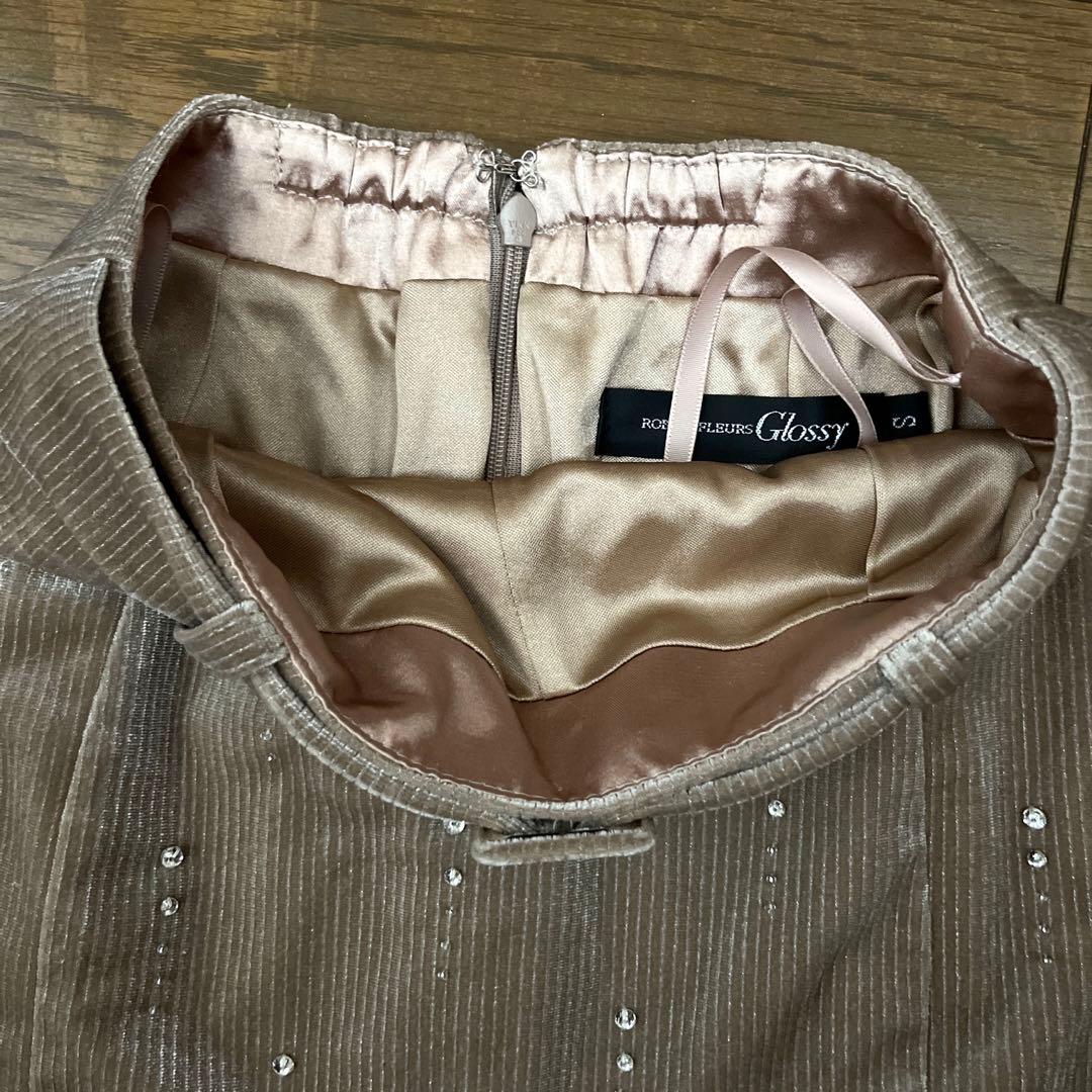 美品　robe de fleurs glossy ドレス