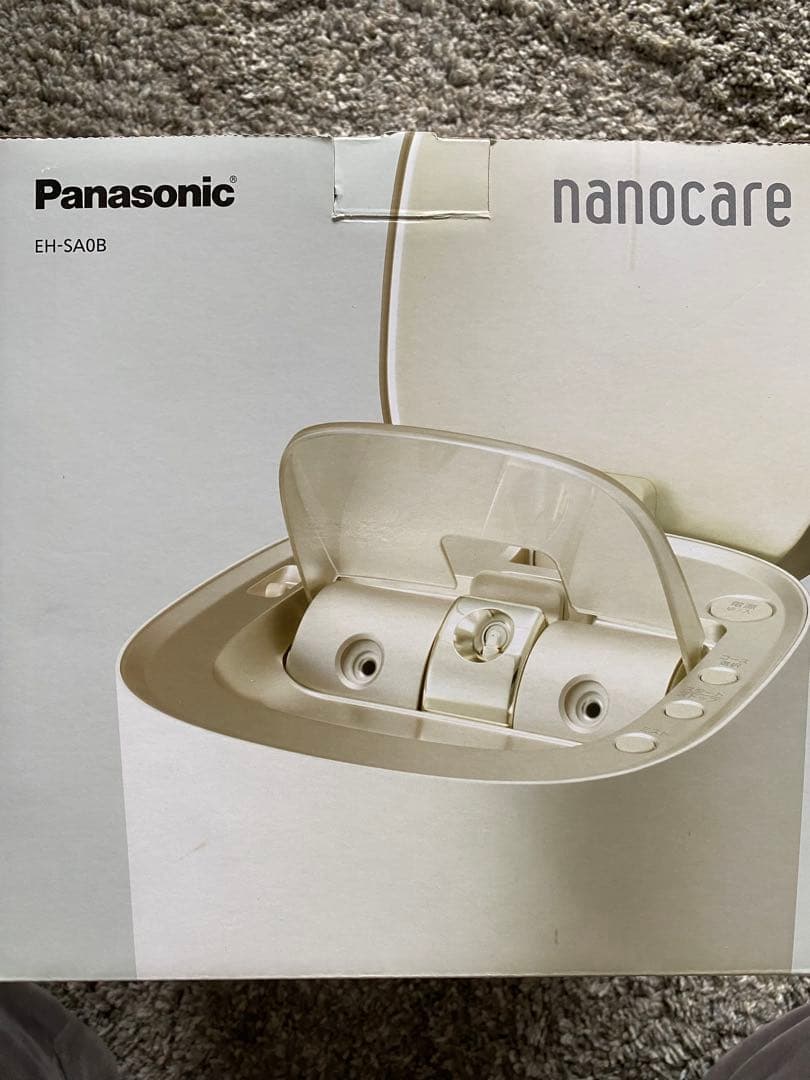 【新品・未使用】Panasonic EH-SA0B ナノケア スチーマー