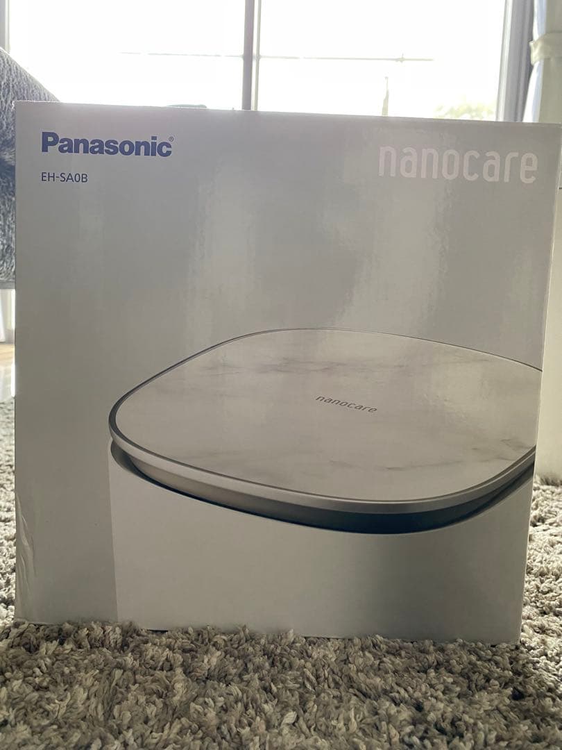 【新品・未使用】Panasonic EH-SA0B ナノケア スチーマー