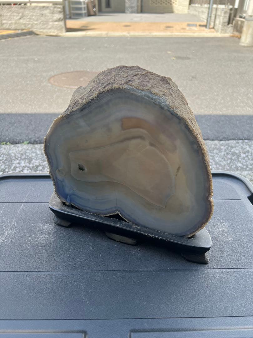 メノウ 瑪瑙 アゲート 天然石 原石 鑑賞石 飾り石 Genuine stone