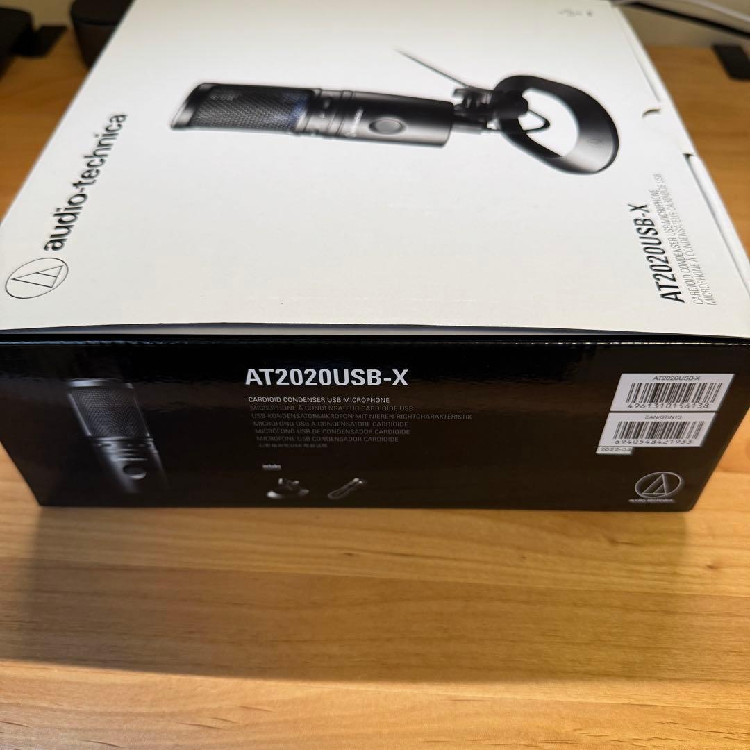 新品audio-technica AT2020USB-X コンデンサーマイク
