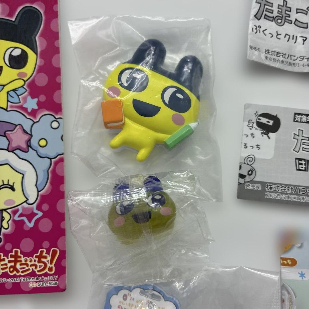 Tamagotchi メモ帳　はさむんです。　ぷくっとクリアリング　たまごっち