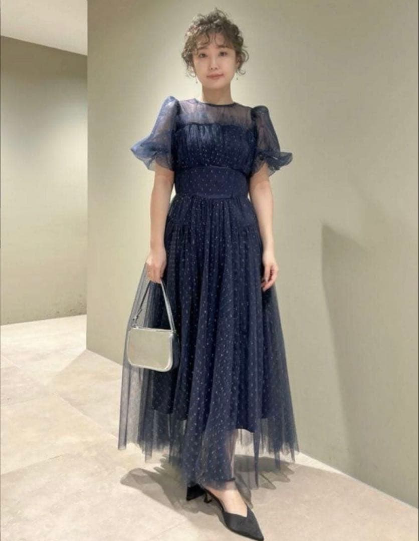 ボリュームチュールドレス　1