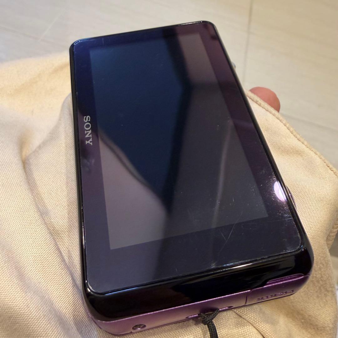 美品！SONY Cyber-shot パープルDSC-WX70 サイバーショット