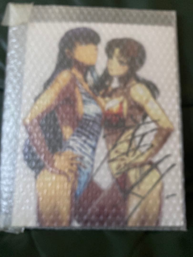 ブラックラグーン複製原画　直筆サイン入り