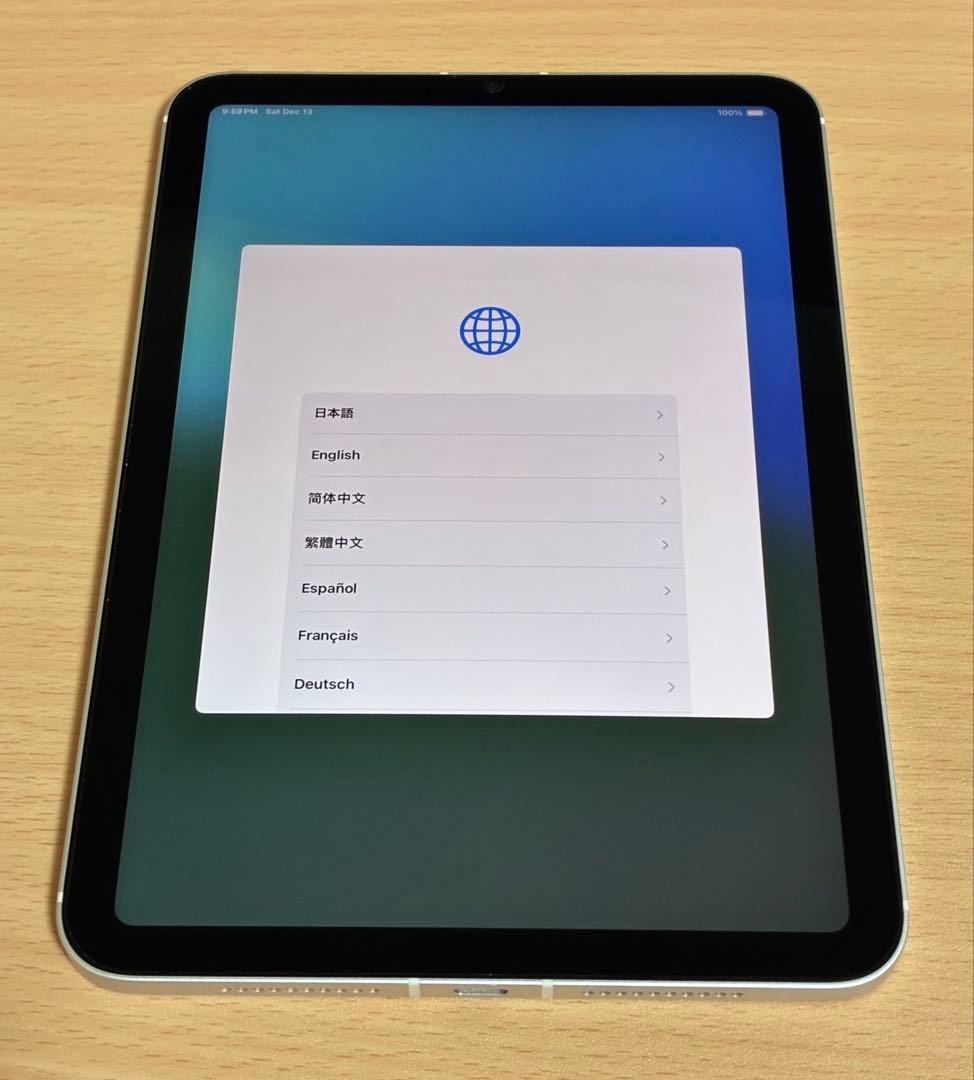 iPad mini6 256GB cellular スターライト