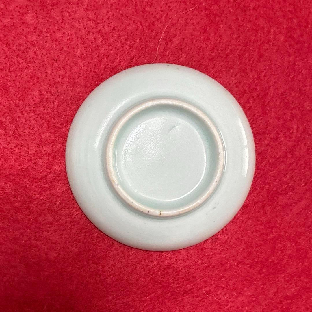 古伊万里　瓔珞文　豆皿　2枚