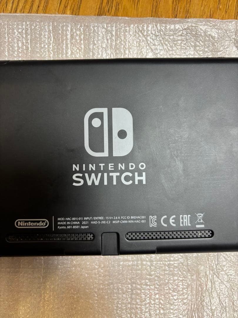 【バッテリー強化版】Switch本体 有機EL白ドック＆SD128GB付