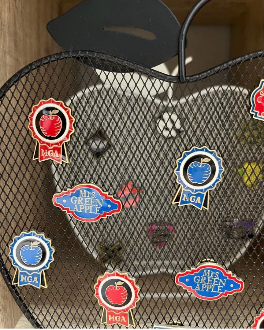 Mrs. GREEN APPLE ピンバッジ バラ売り可※複数あるもののみ
