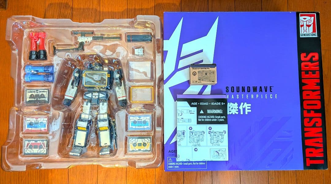 アジア限定 傑作版 MP02 マスターピース サウンドウェーブ