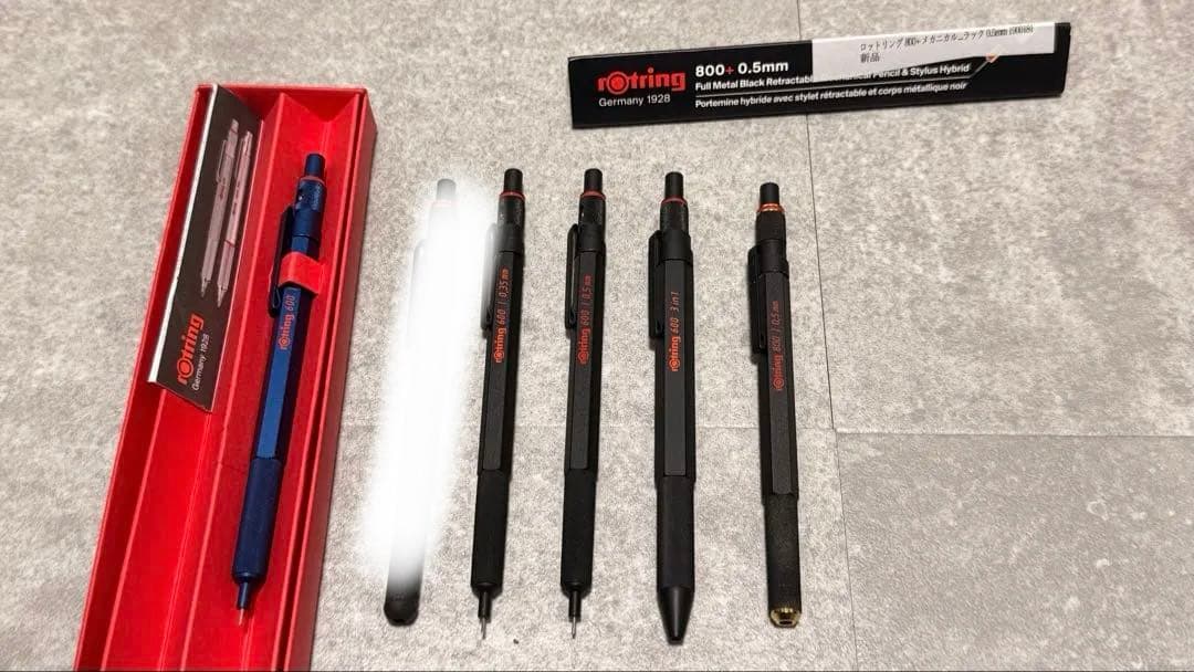 [バラ売り可]ロットリング 600 800 800+等まとめ売り 6本セット