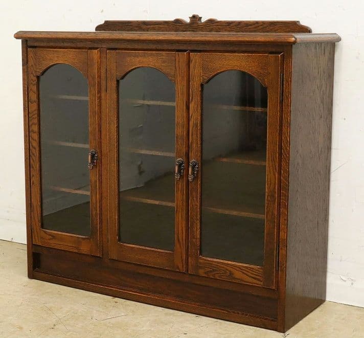 高級 三越家具【ブルージュ】オーク材 サイドボード・キャビネット・飾り棚