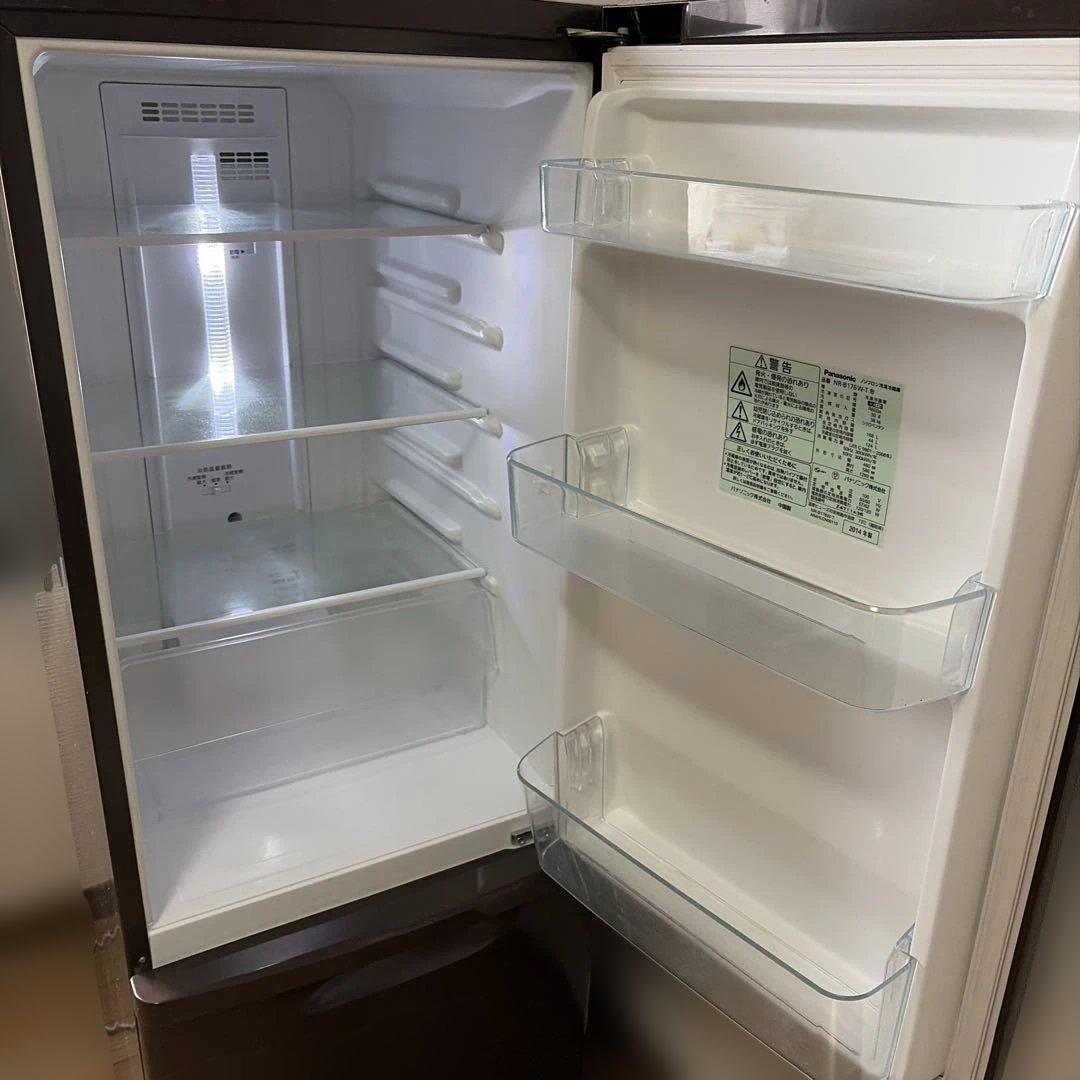 Panasonic NR-B176W 冷蔵庫　1人〜2人暮らし　送料無料