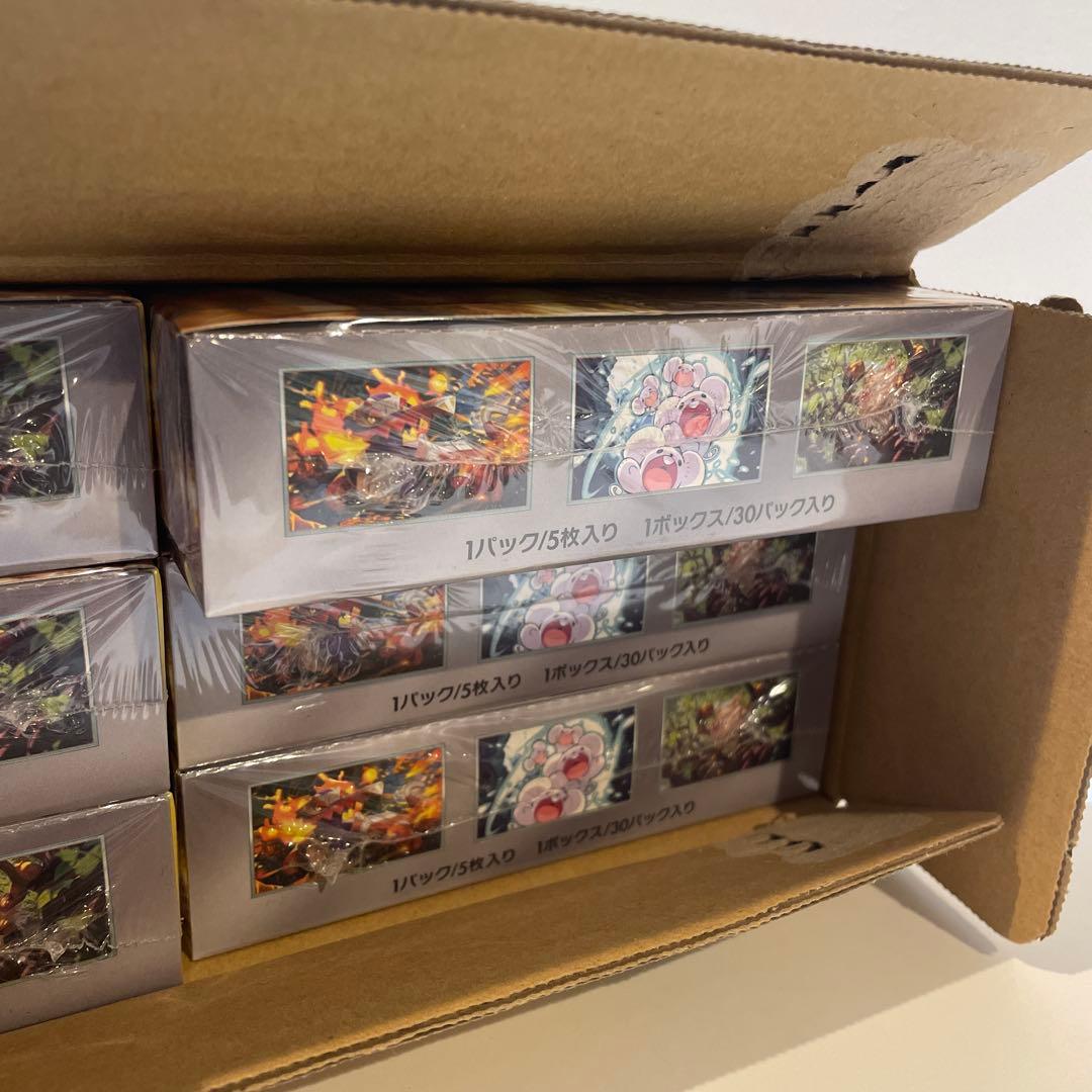 抹茶ラテ様　ポケモンカードゲーム 超電ブレイカー カートン　新品　未開封