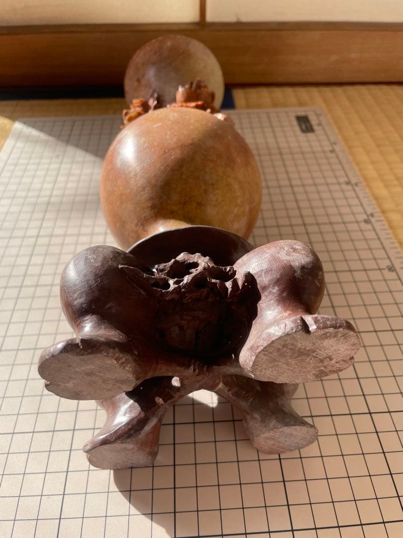 時代 砡製 花瓶 高さ約30㎝