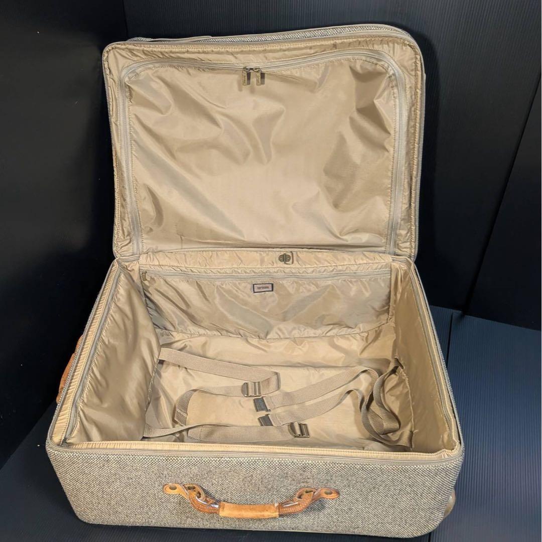 希少サイズ ハートマン ツイードキャリーケース 2輪 拡張機能付 大容量 レア