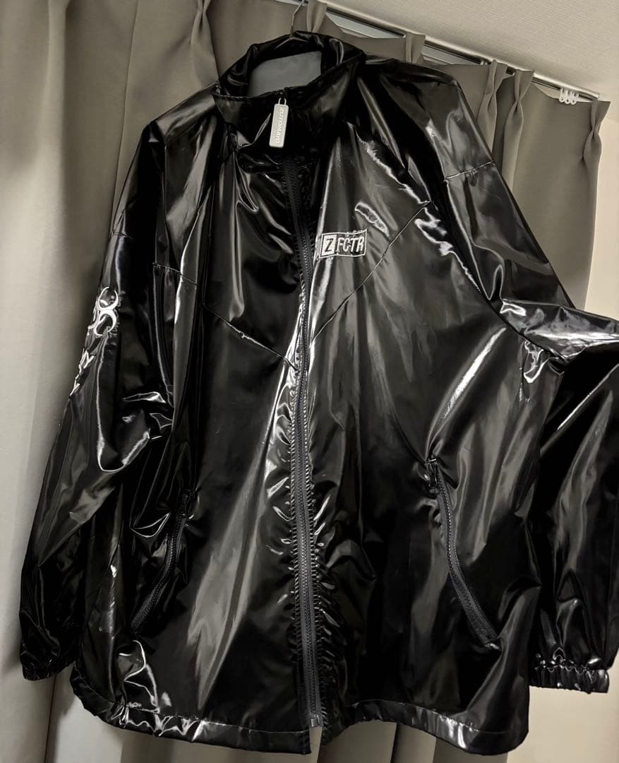 LサイズFCTR Glossy Black Jacketずっと真夜中でいいのに。