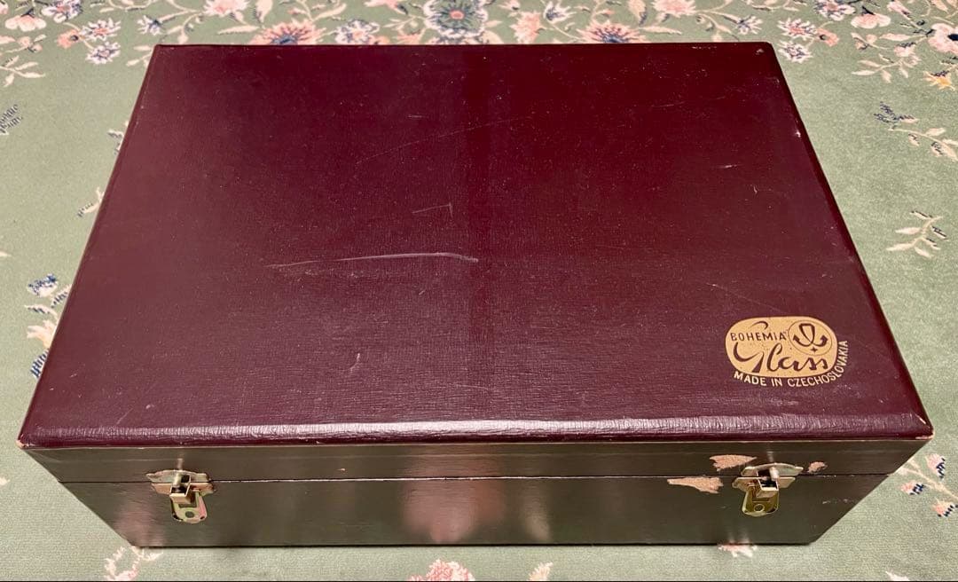 【未使用品】BOHEMIA Crystal デキャンタとグラスセット