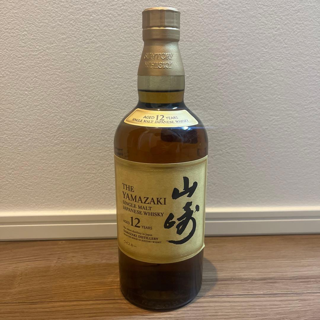 箱付き　山崎 12年 シングルモルトウイスキー 700ml 未開栓