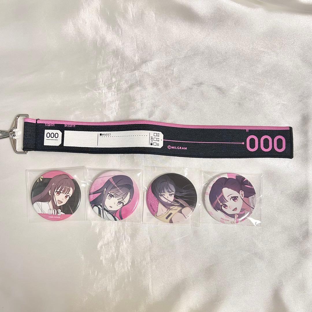 MILGRAM ミルグラム 缶バッジ 囚人タグセット