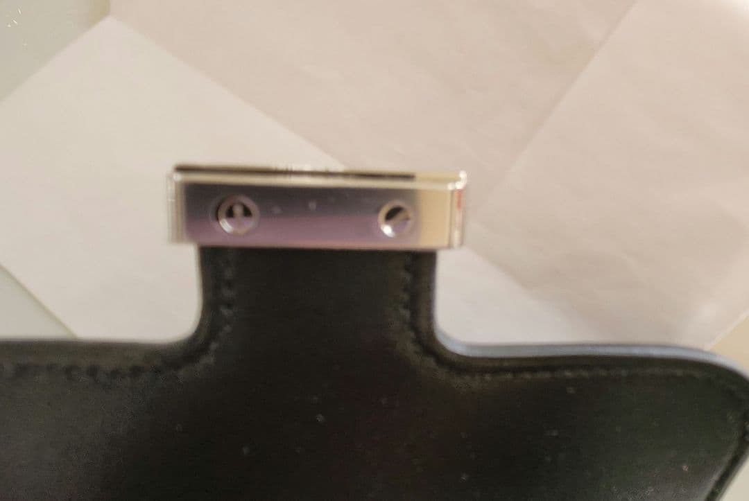 エルメス コンスタンススリム ブラック シルバー金具