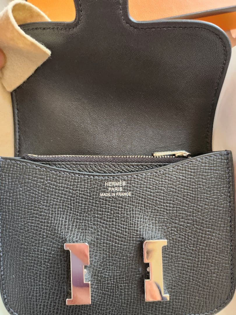 エルメス コンスタンススリム ブラック シルバー金具