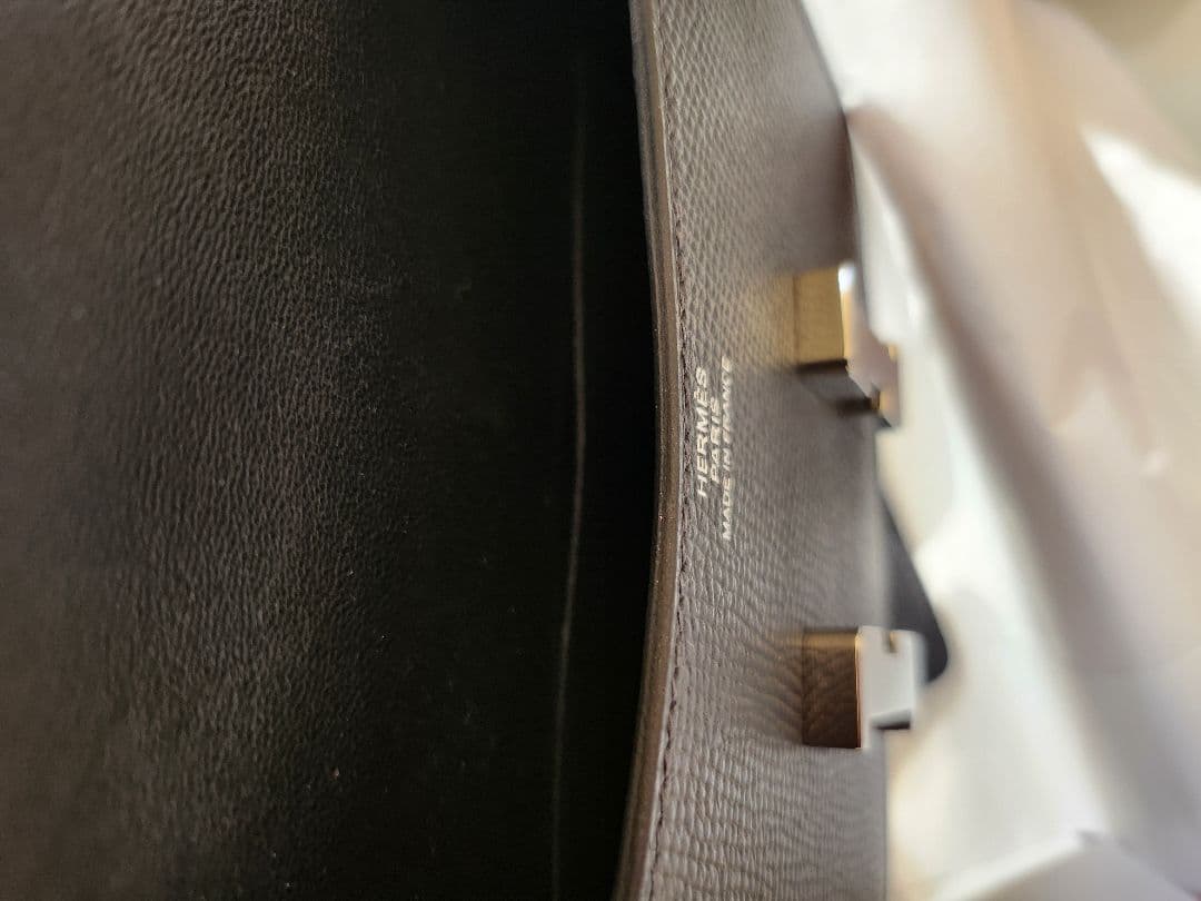エルメス コンスタンススリム ブラック シルバー金具