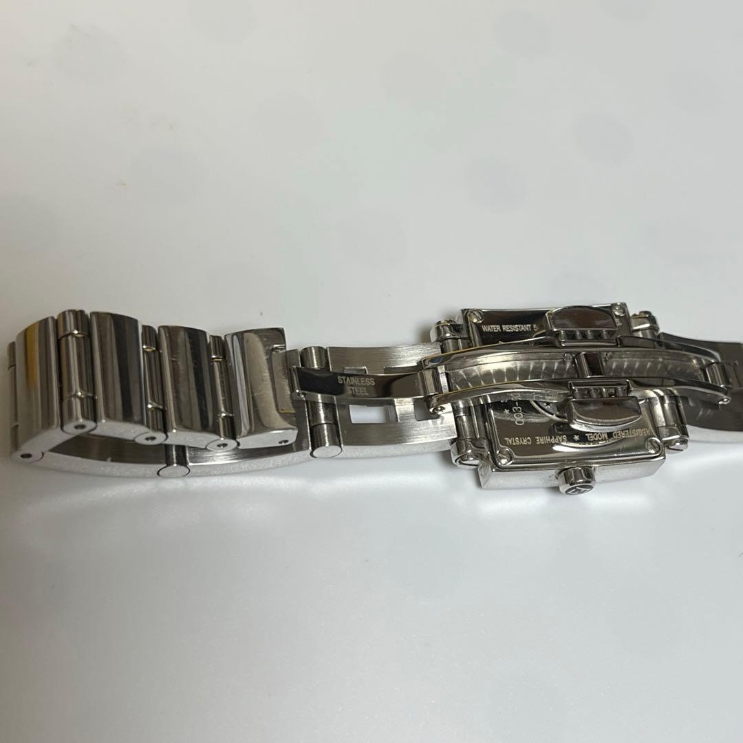 FENDI クアドロ 12Pダイヤ ウォッチ レディース 腕時計 電池交換済み