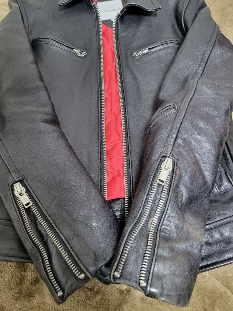 Buffalo Bobs ライダースジャケット ブラック サイズ 2