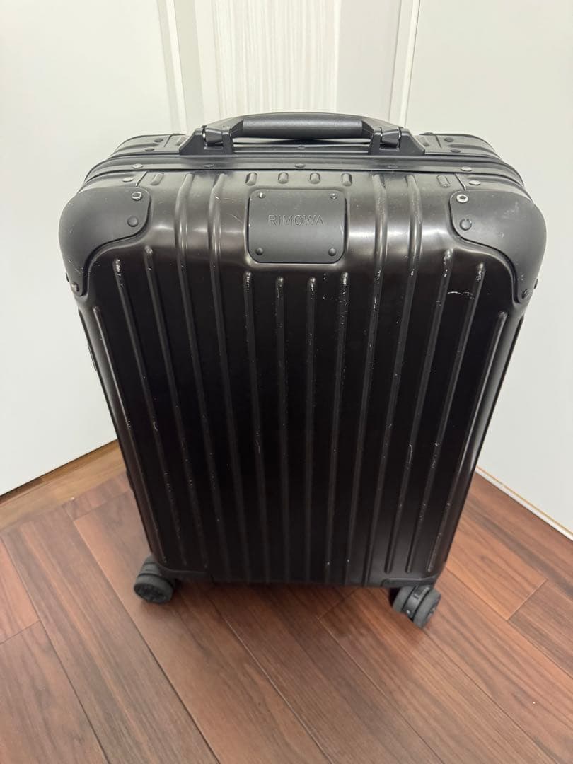 RIMOWA オリジナルキャビンS 黒 31L