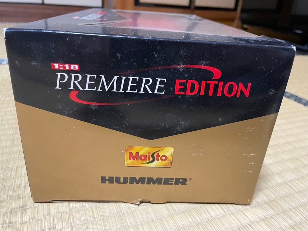 Maisto HUMMER 1:18 PREMIERE EDITION レッド