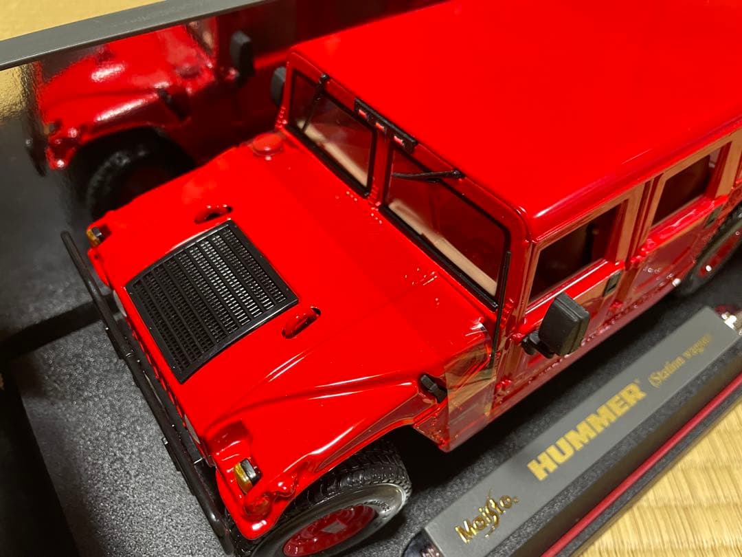 Maisto HUMMER 1:18 PREMIERE EDITION レッド