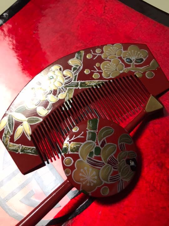 やはり格が違う　花街のお持ち物　リアルビンテージ　簪#櫛162