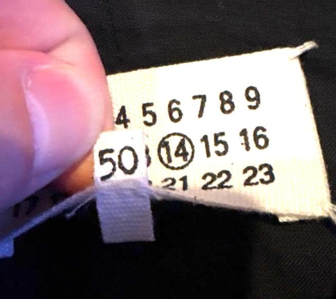 Maison Martin Margiela 本人期 2013 八の字ライダース