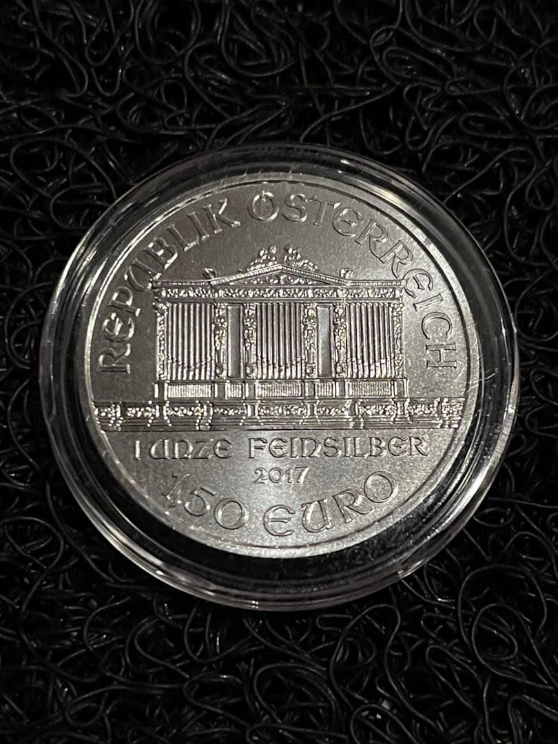 2017年オーストリア「ウィーン・フィルハーモニー」純銀 1オンス 銀貨