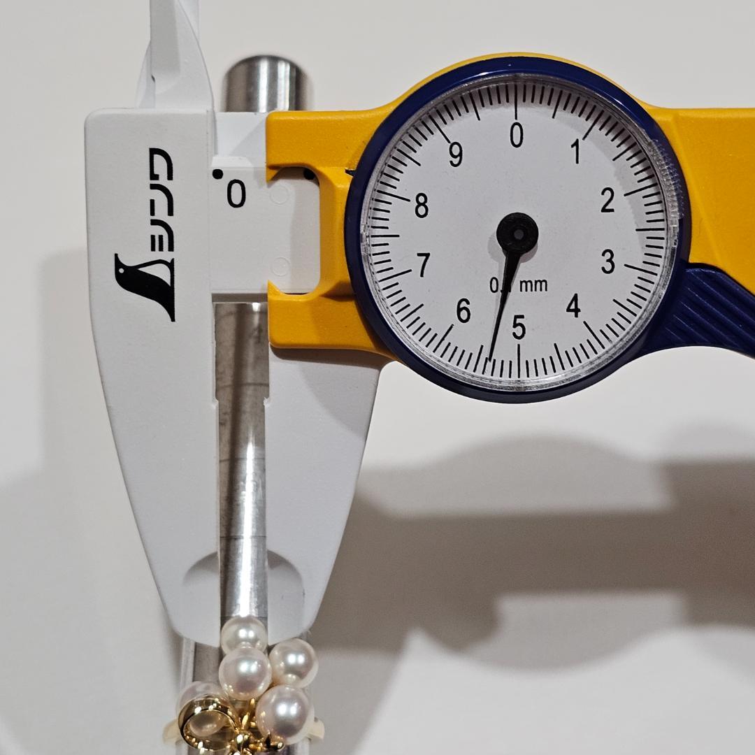 1678 ミキモトパールリングK18YGイエローゴールド9号