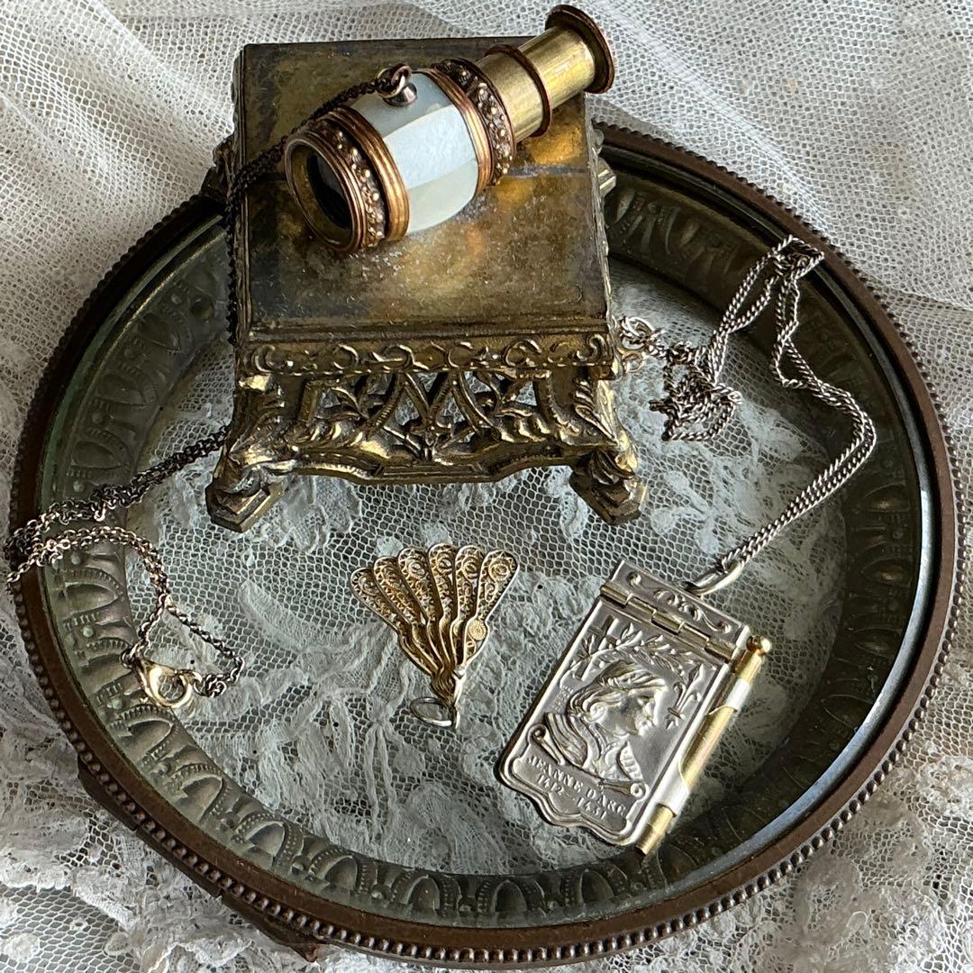 【４】♡超希少♡　ミニチュア　フランスアンティーク　カルネドバル　ビスクドール