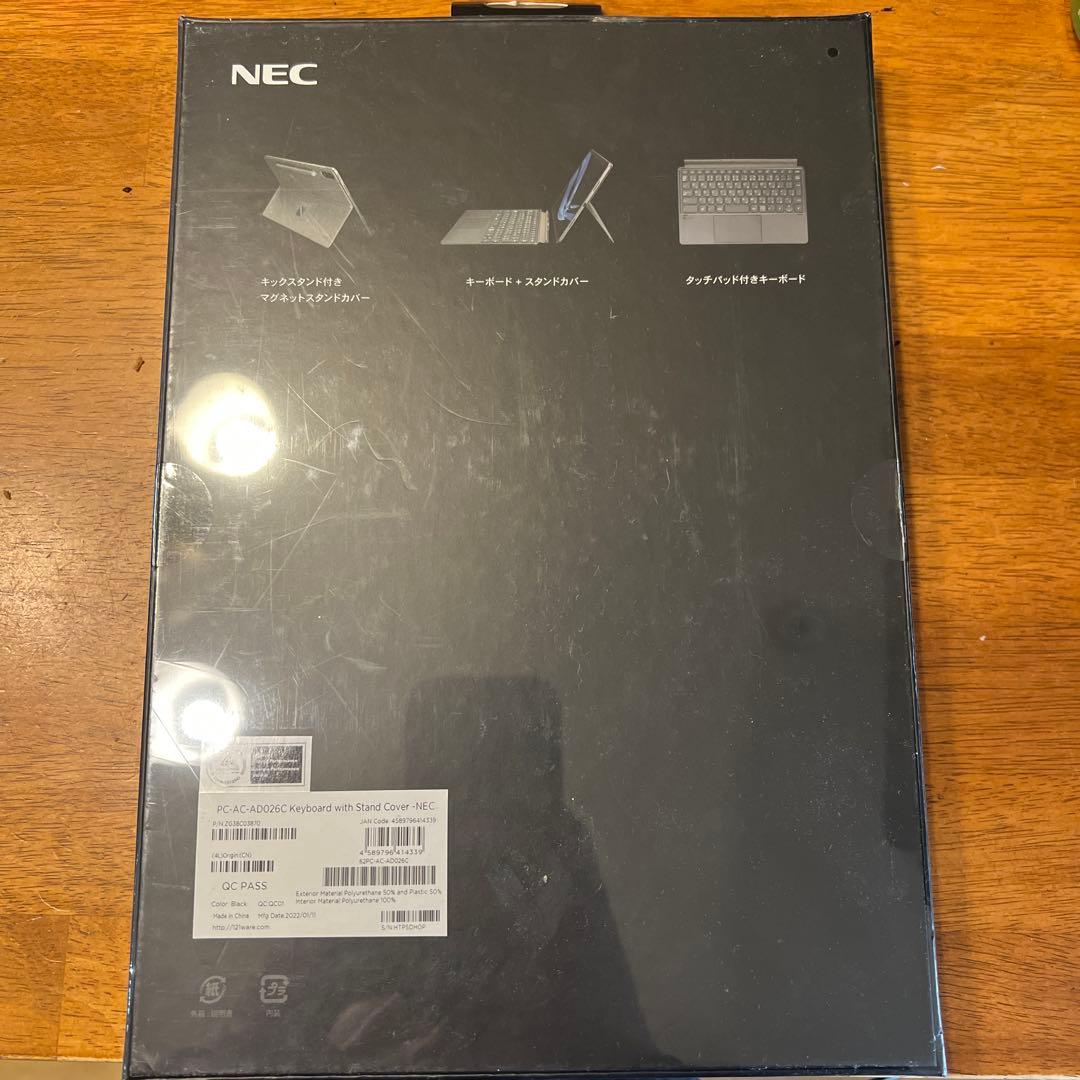 NEC LAVIE Tab T12 スタンドカバー付きキーボード
