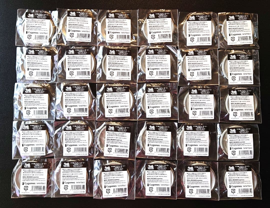 ウマ娘 6th 秋公演 ステイゴールド KV缶バッジ 30個セット