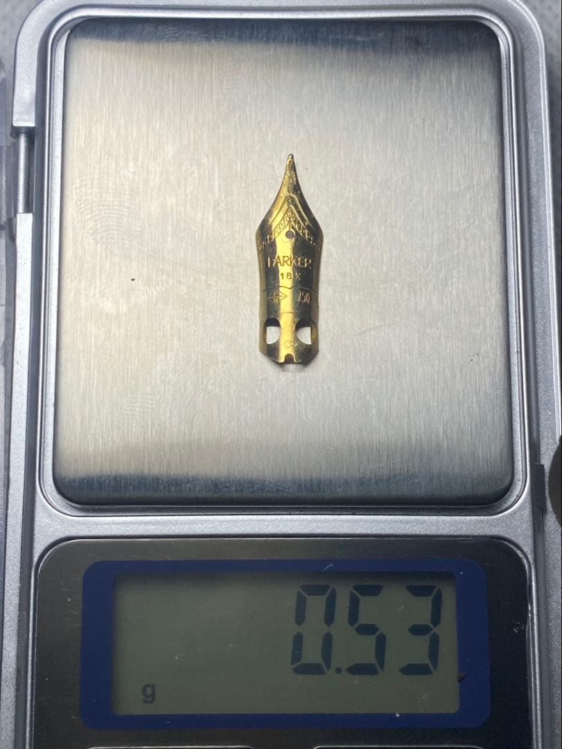 No.111 金無垢18K 0.53g 14k 1.50g 金 24K 純金