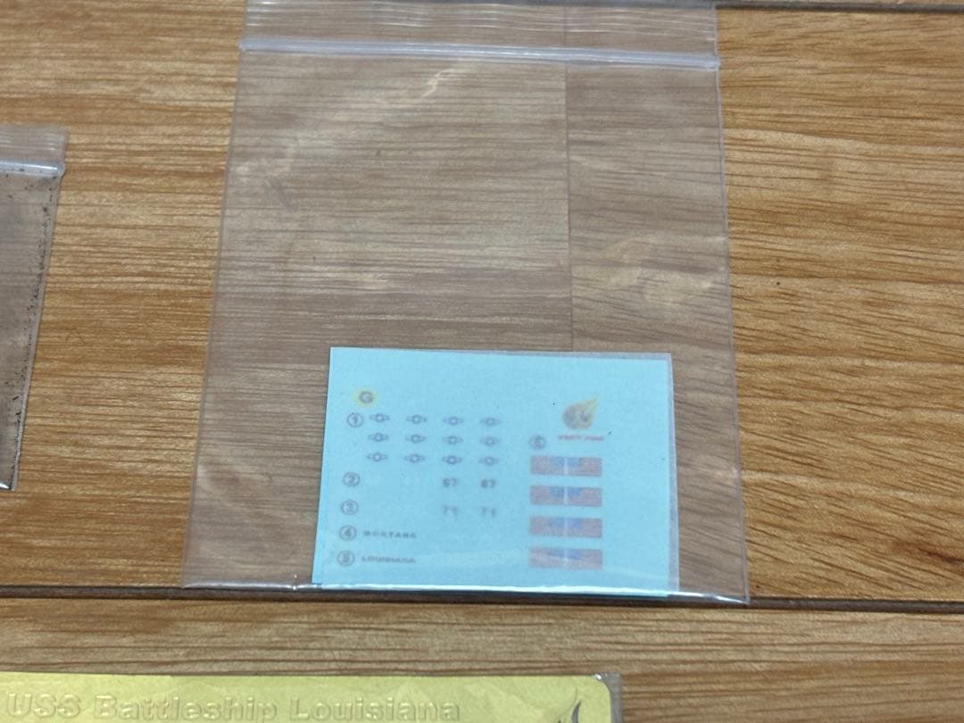 ベリーファイア 1/700 アメリカ海軍 戦艦 BB-71 ルイジニア 訳あり