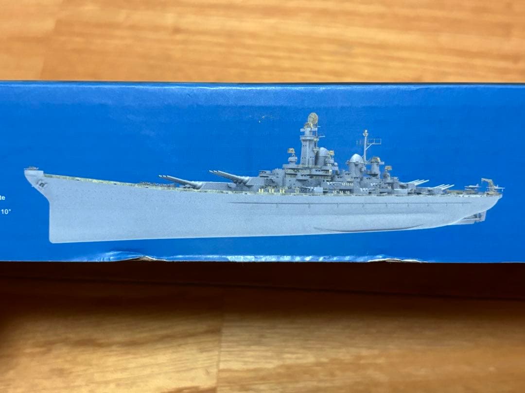 ベリーファイア 1/700 アメリカ海軍 戦艦 BB-71 ルイジニア 訳あり