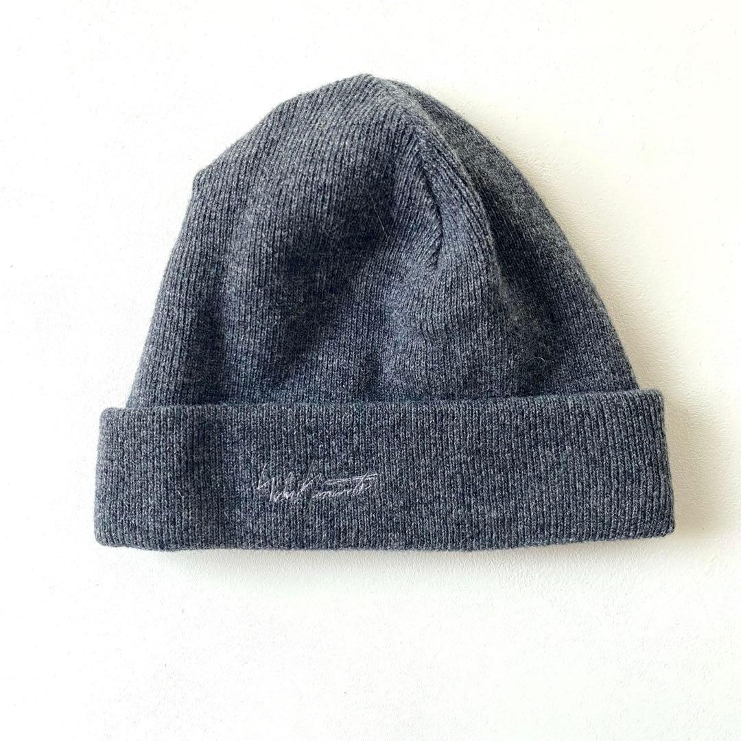 【新品】yohji yamamoto ニット帽　ビーニー　ヨウジヤマモト