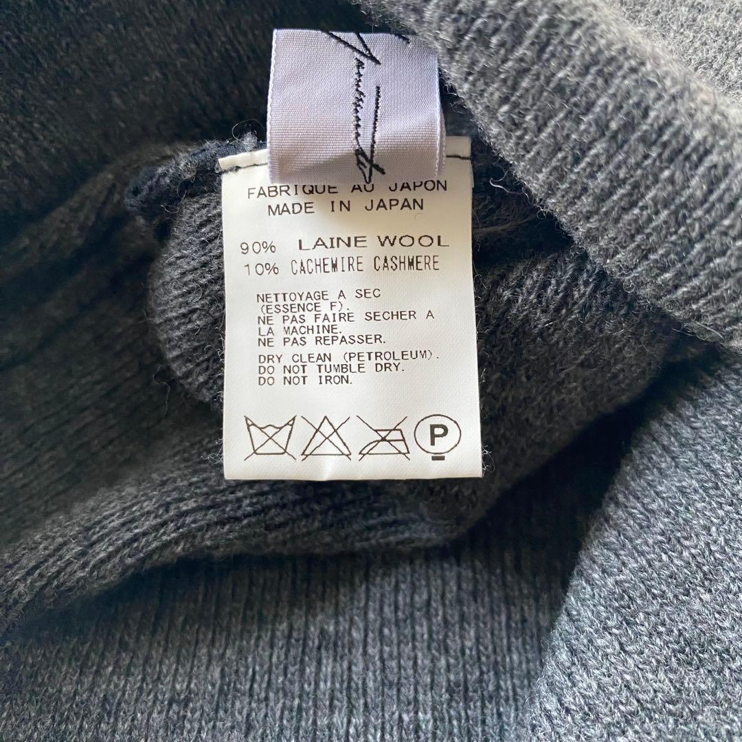 【新品】yohji yamamoto ニット帽　ビーニー　ヨウジヤマモト