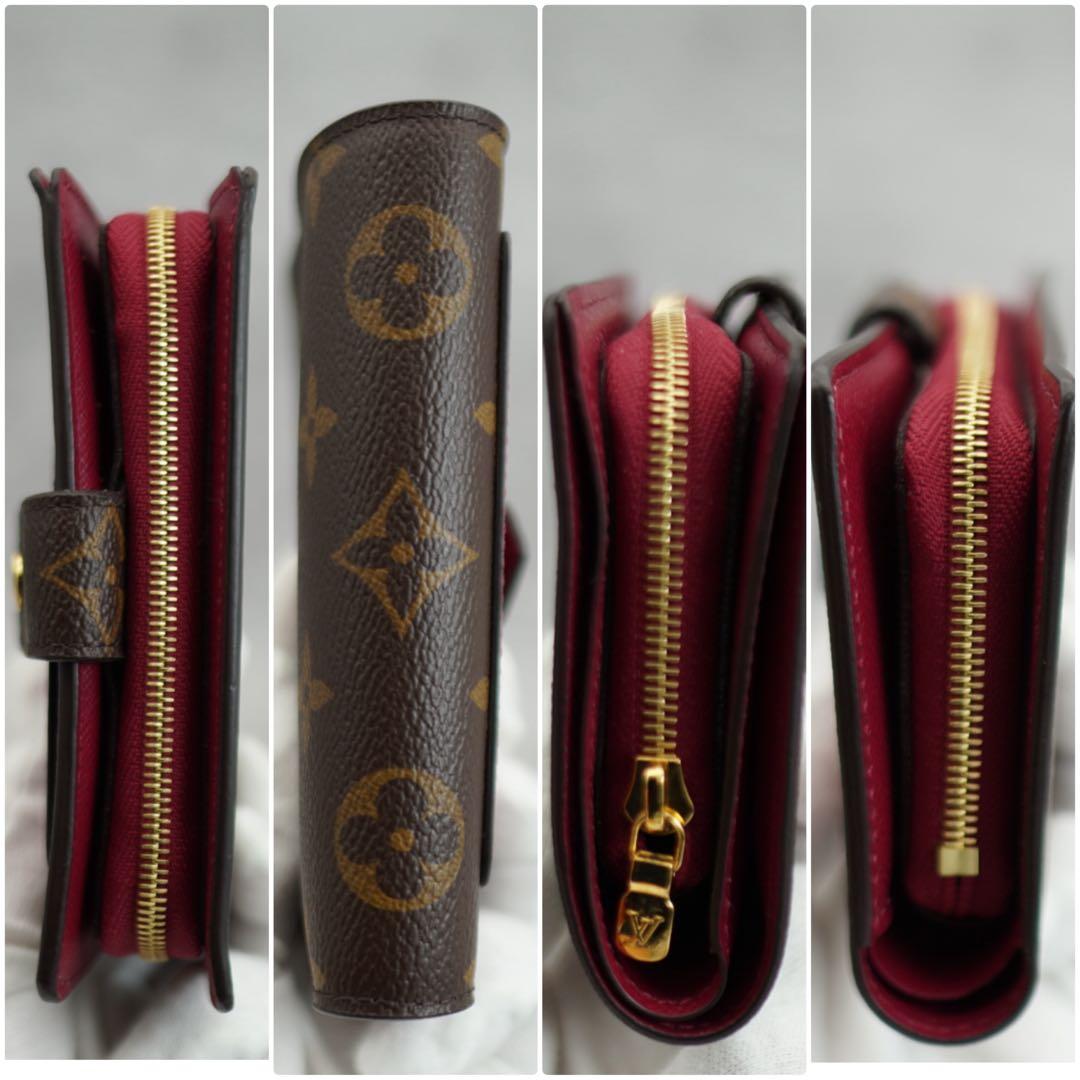 ★超美品★ICタグ ヴィトン モノグラム ポルトフォイユ ジュリエット フーシャ