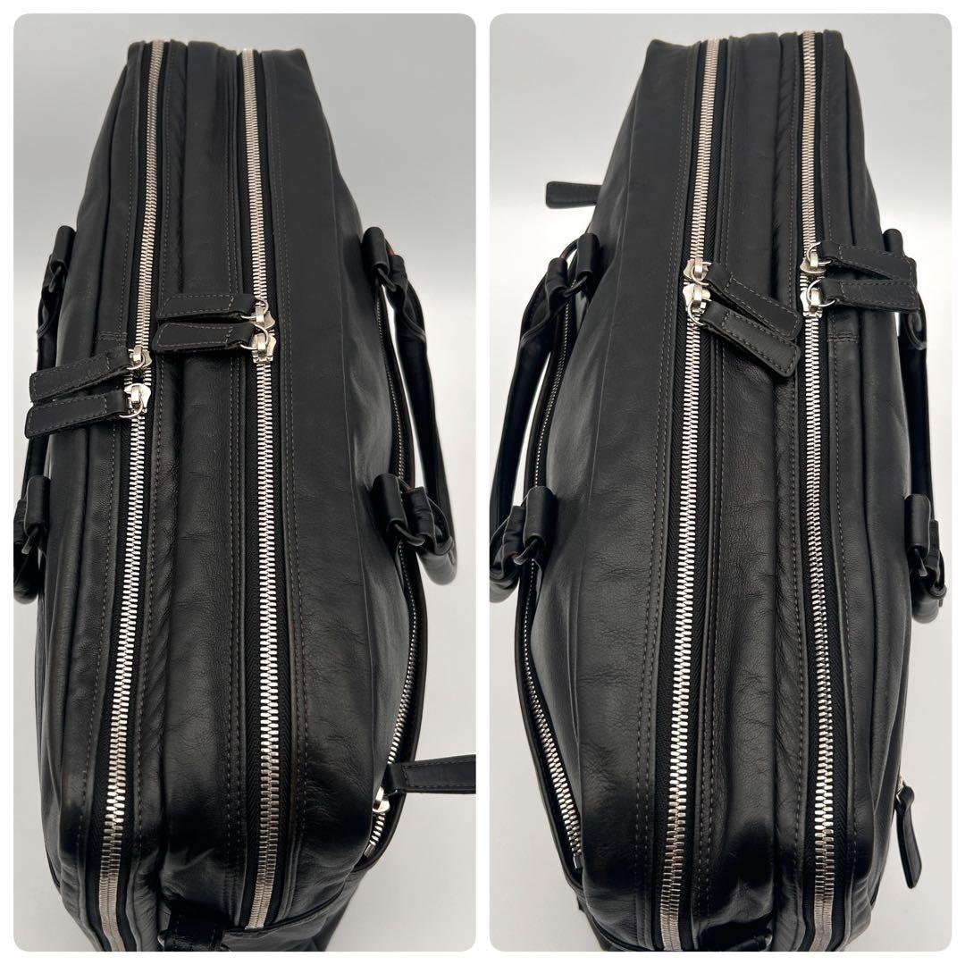 レア美品✨ ポーター 2WAY ビジネスバッグ ショルダーバッグ オールレザー