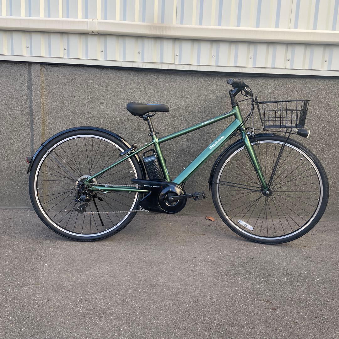 パナソニック新型電動アシスト自転車スポーツ型 グリーン
