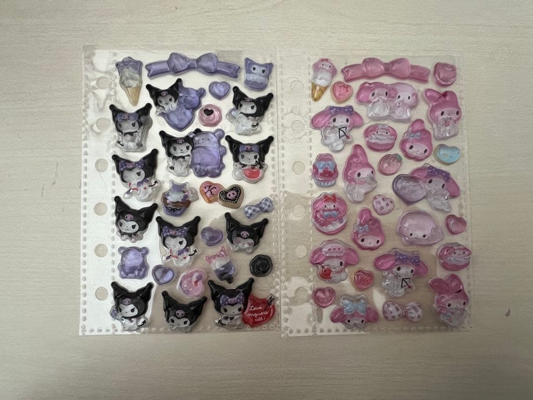 シール帳　完成品