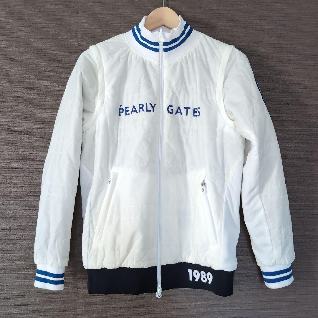 パーリーゲイツの4WAYリバーシブル中綿ゴルフブルゾンジャケット（サイズ0）